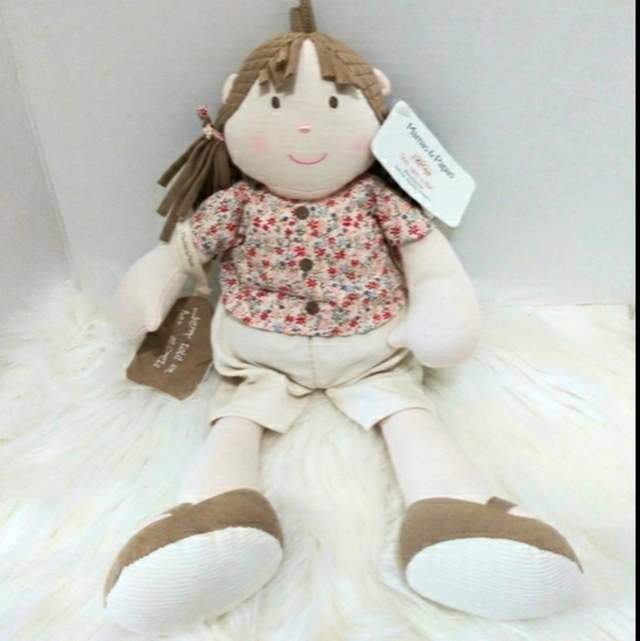 Mamas & Papas Berry Rag Doll - Picture 8 of 8